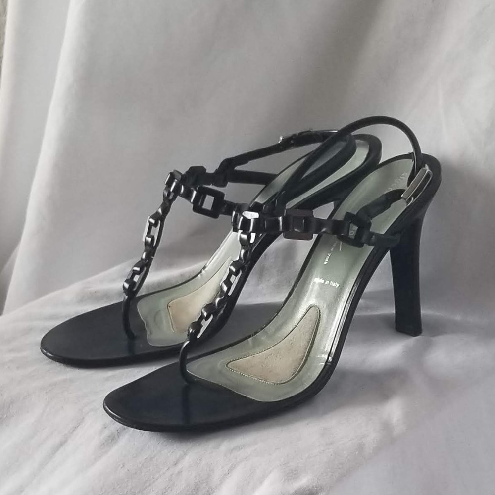 Sigerson Morrison Suede Strappy Sandal